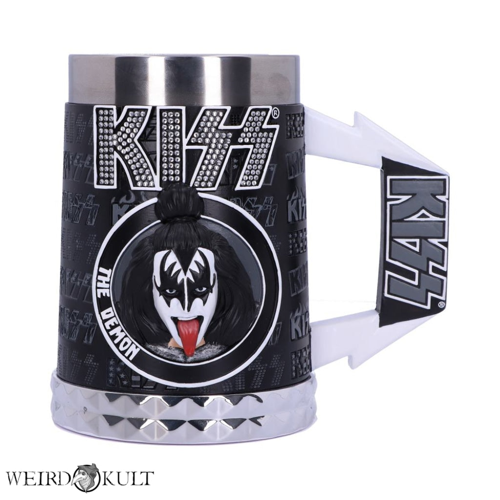 Officially Licensed Kiss Glam Range Gene Simmons The Demon Tankard Krus