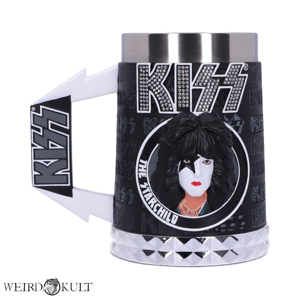 Officially Licensed Kiss Glam Range Paul Stanley The Starchild Tankard Krus