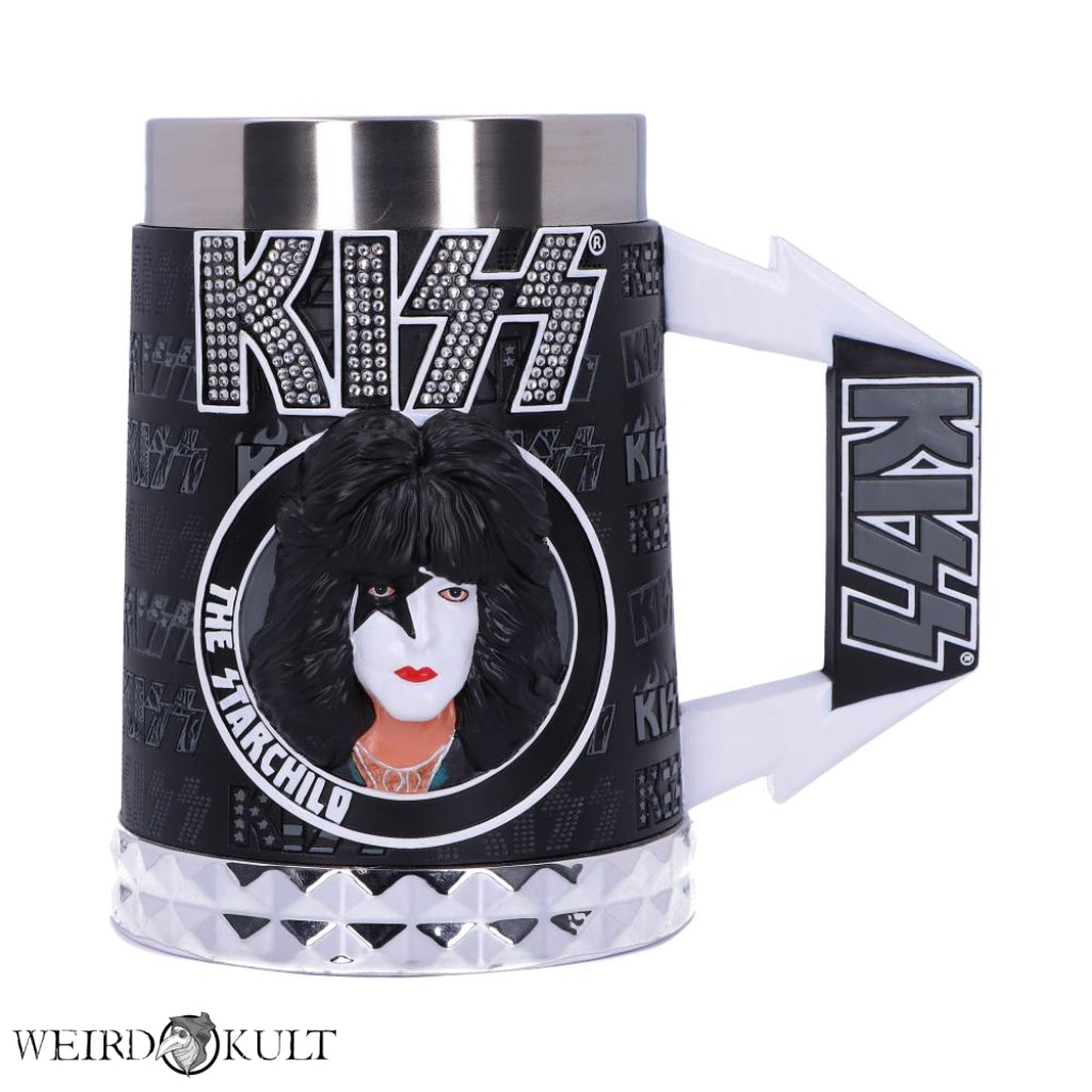 Officially Licensed Kiss Glam Range Paul Stanley The Starchild Tankard Krus