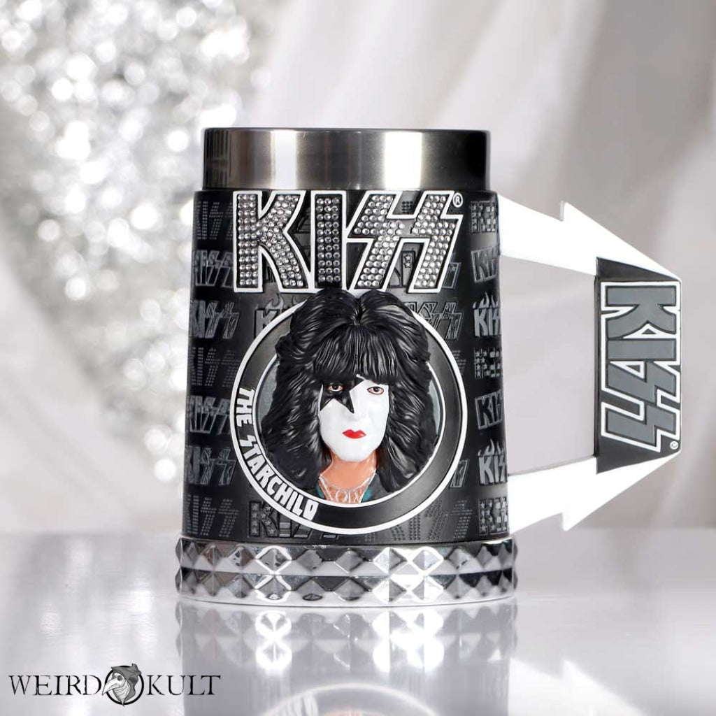 Officially Licensed Kiss Glam Range Paul Stanley The Starchild Tankard Krus