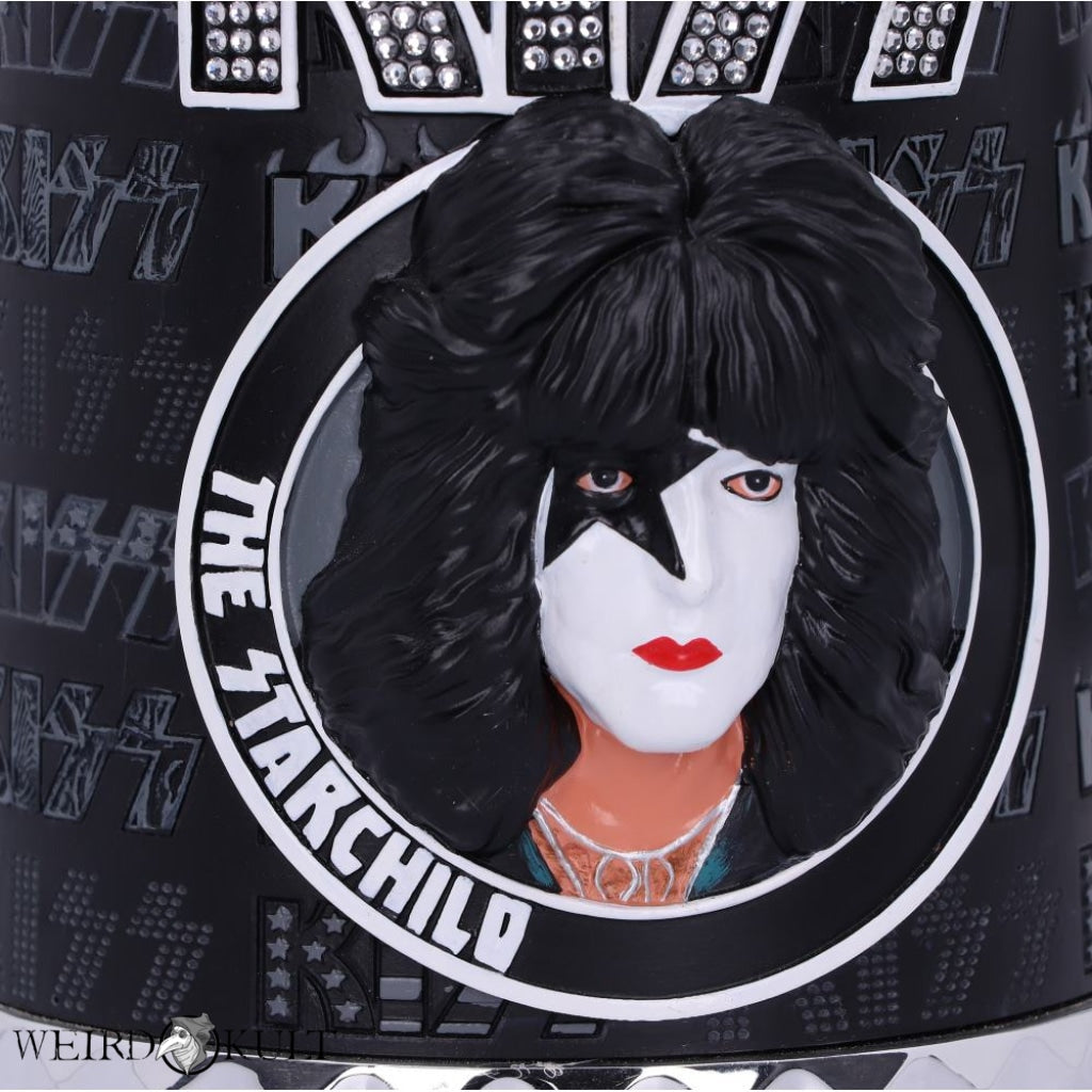 Officially Licensed Kiss Glam Range Paul Stanley The Starchild Tankard Krus