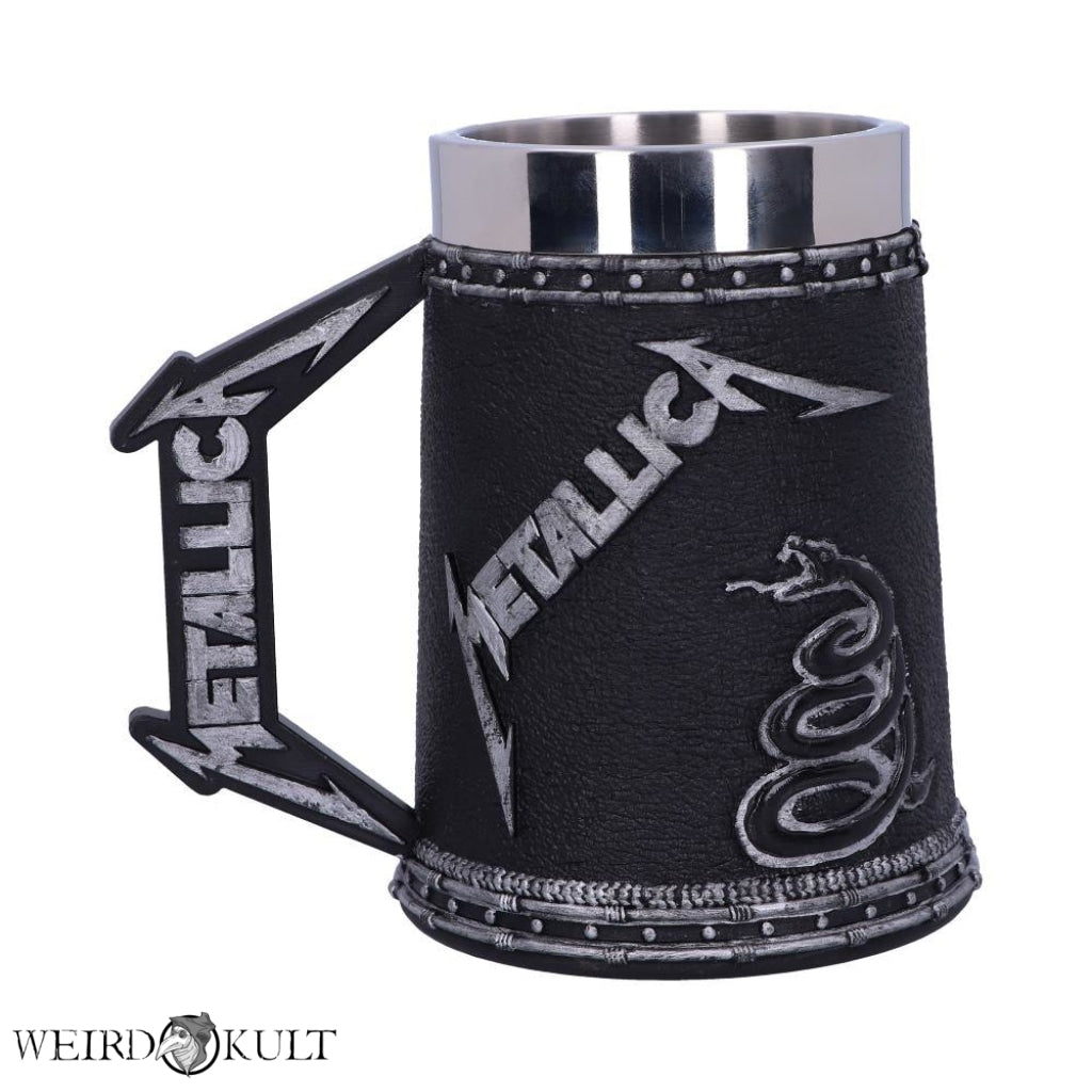 Officially Licensed Metallica Black Album Tankard Krus