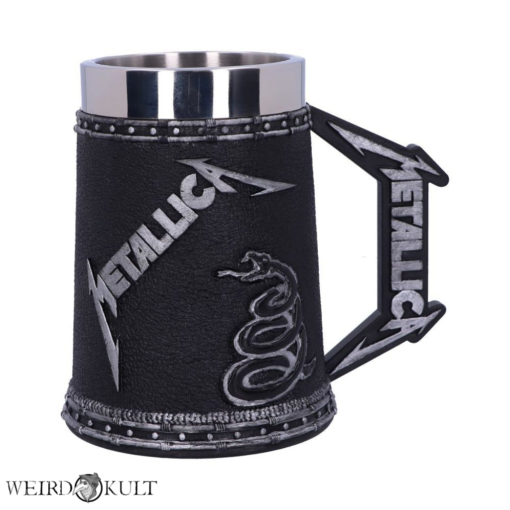 Officially Licensed Metallica Black Album Tankard Krus