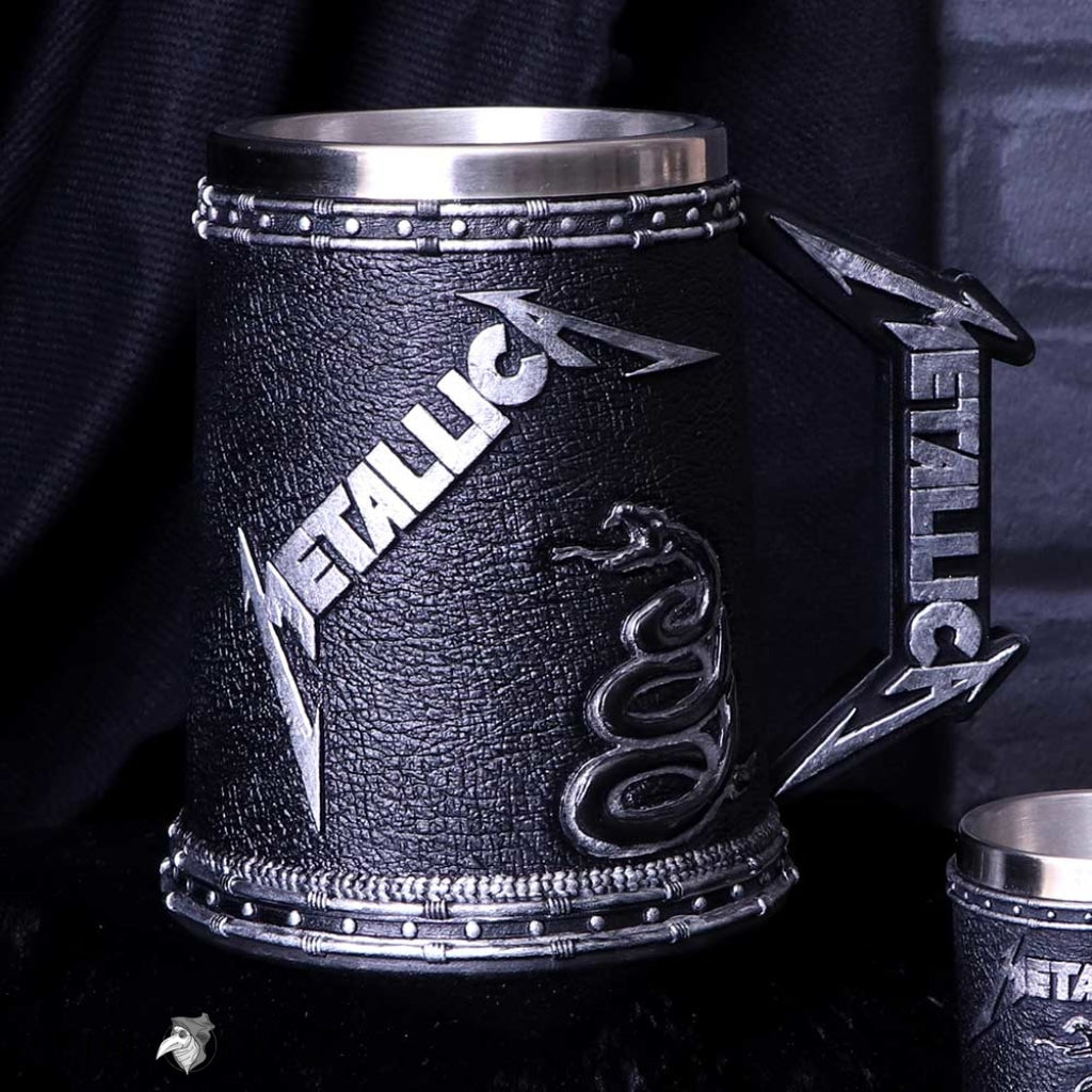 Officially Licensed Metallica Black Album Tankard Krus