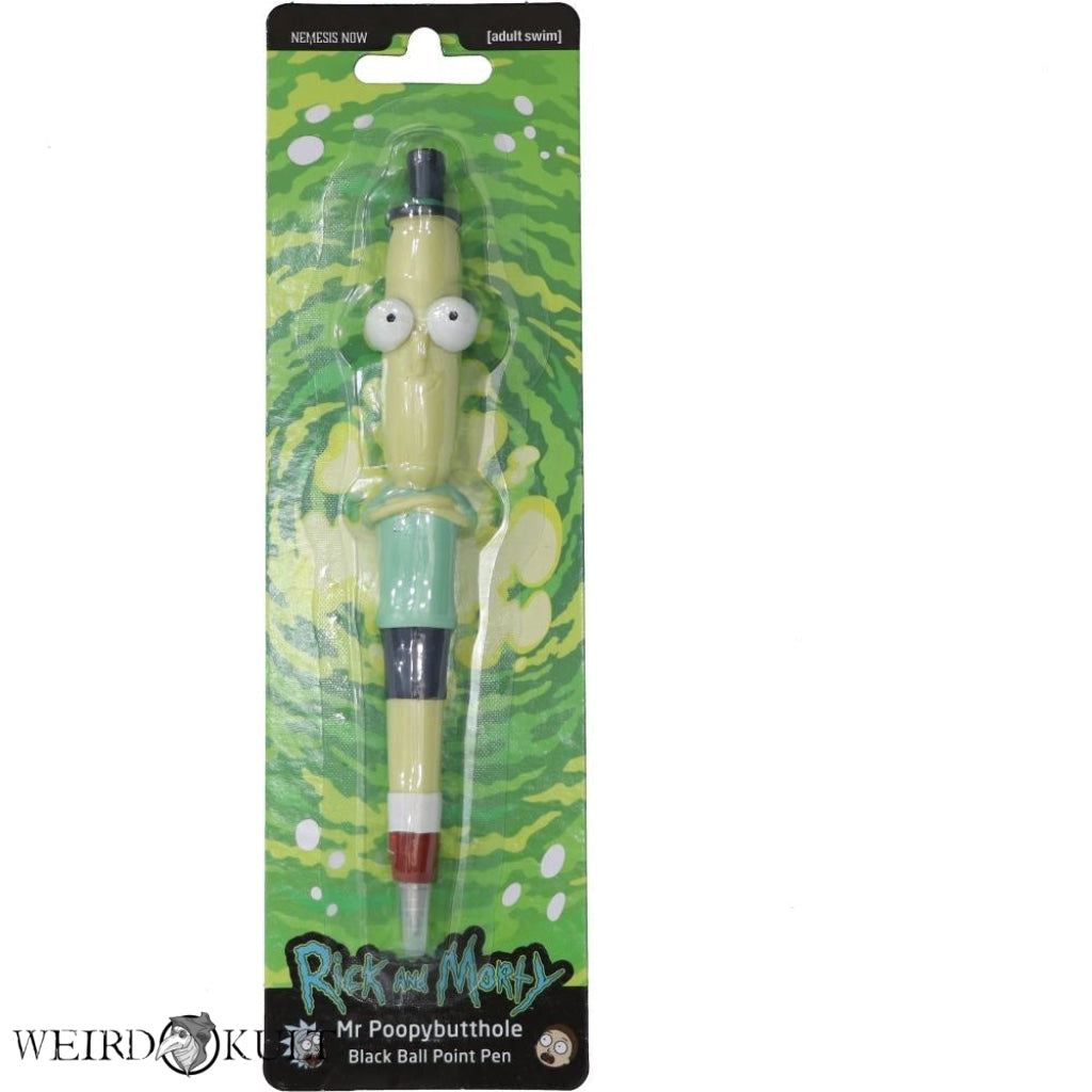 Officially Licensed Rick And Morty Mr Poopybutthole Pen Kuglepenne