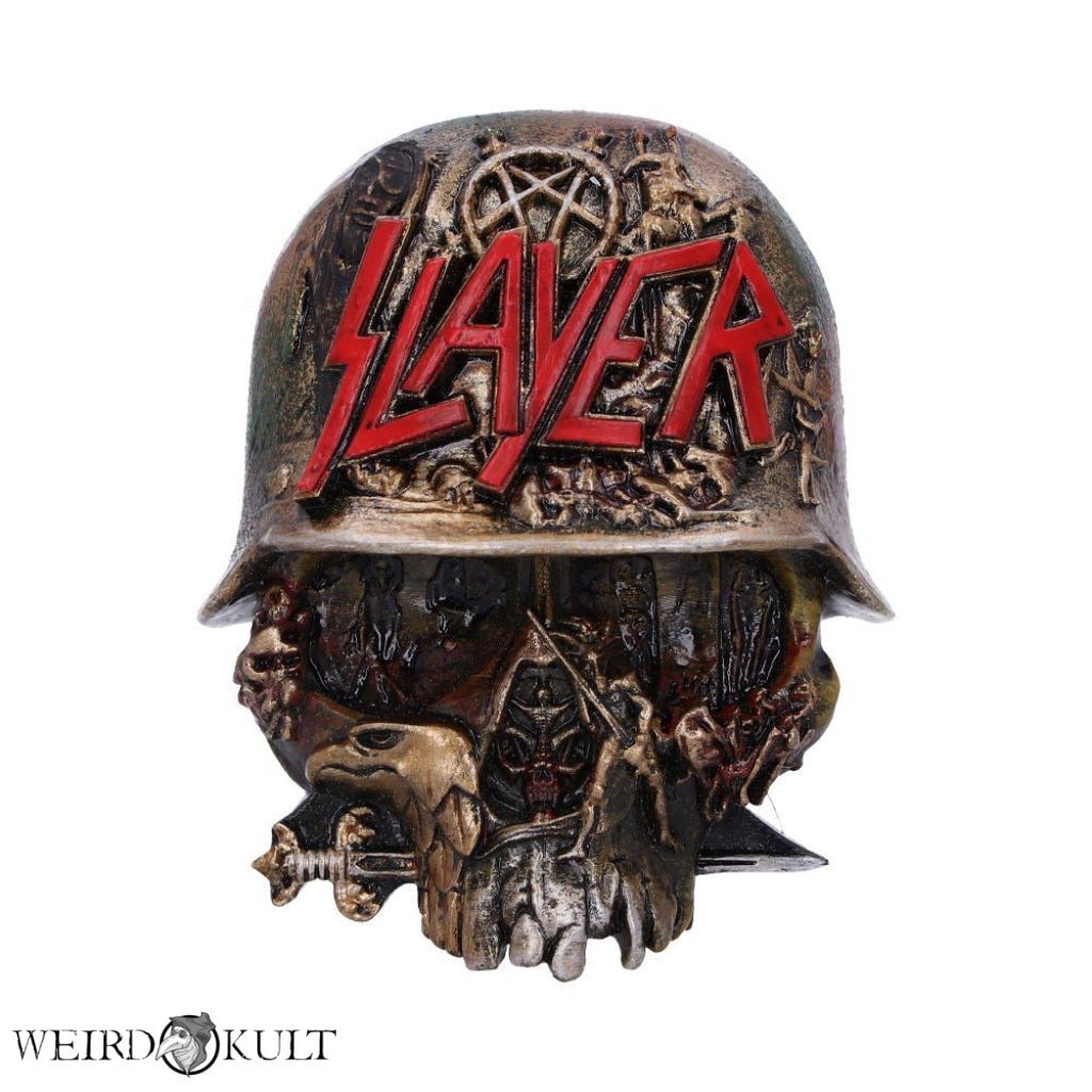 Officially Licensed Slayer Eagle Helmet Skull Logo Magnet Køleskabsmagneter