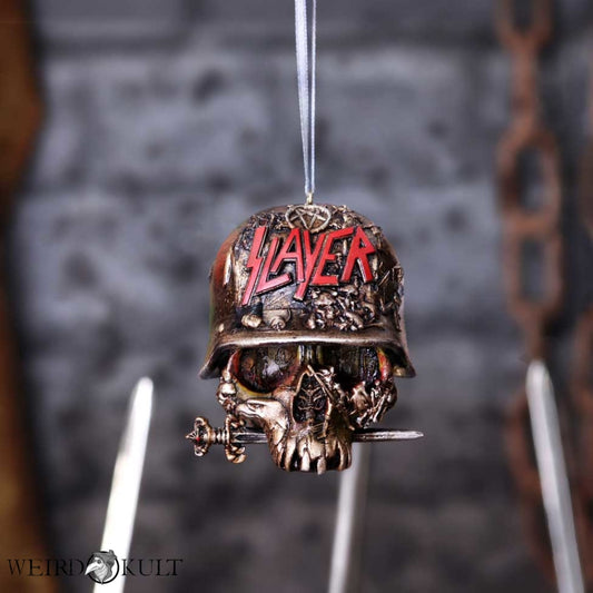 Officially Licensed Slayer Skull Hanging Ornament Julekugler