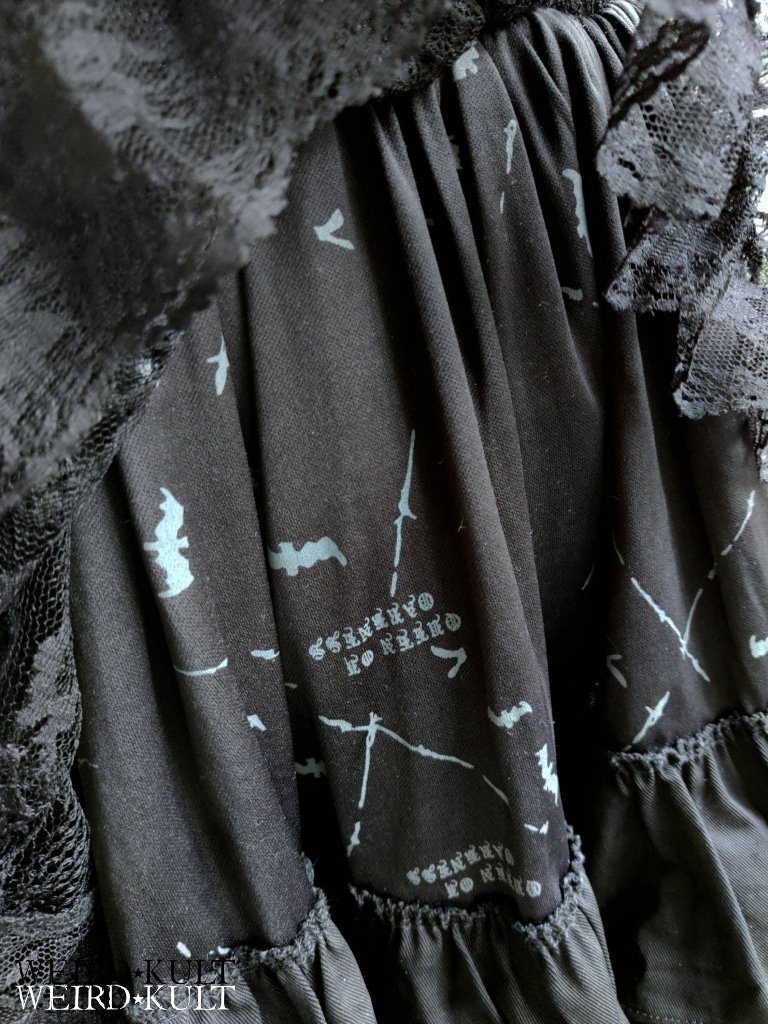 Queen Of Darkness Bat Skirt