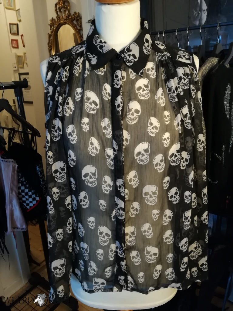 Seethrough Skull Shirt