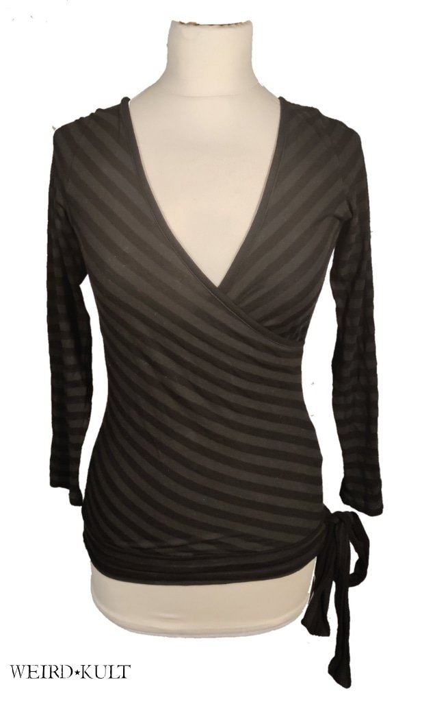 Striped Long-sleeve With Adjustable Band