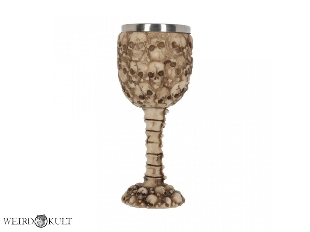 Vampire Soul Goblet With Skulls Vinglas Pynt