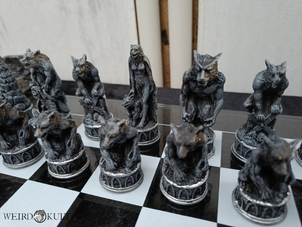 Vampire & Werewolf Chess Set Board Games