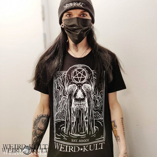 T-shirts - WEIRD KULT Skull Fountain T-Shirt