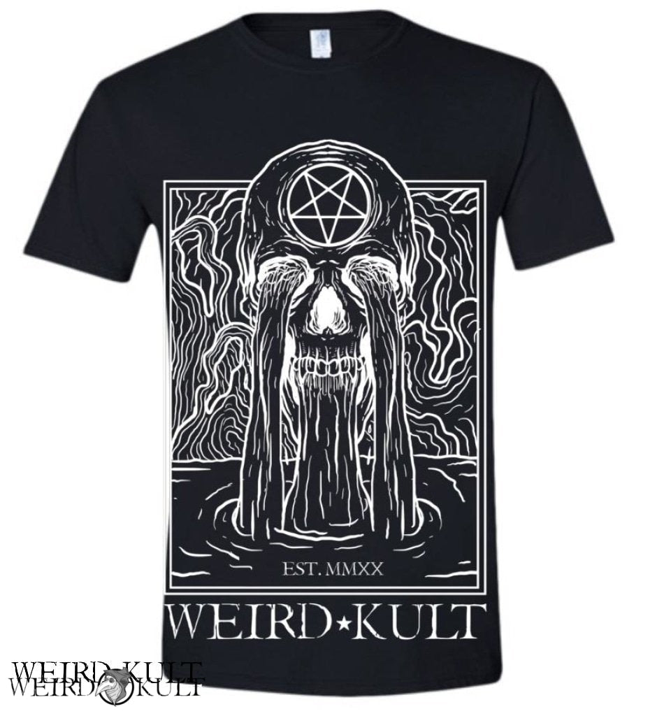 T-shirts - WEIRD KULT Skull Fountain T-Shirt