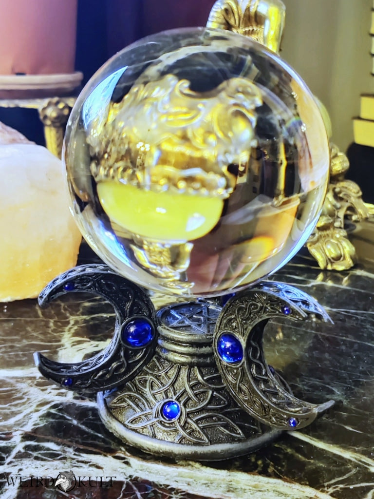 Wiccan Witchcraft Divination Crystal Ball (11 Cm)