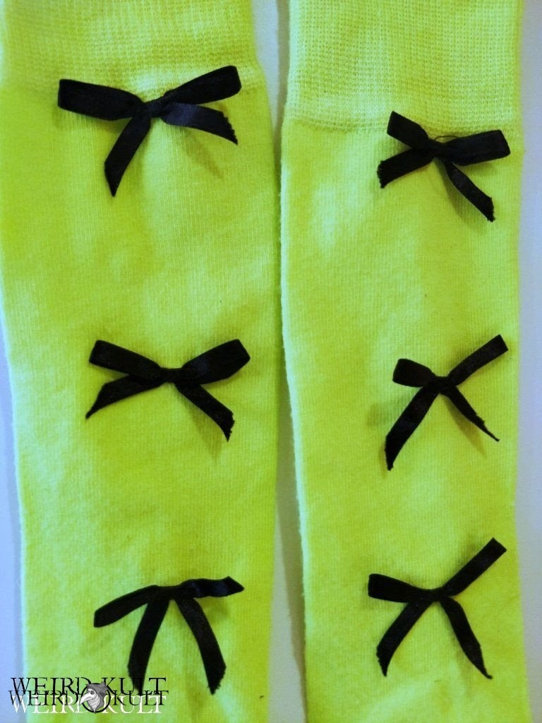 Socks - Yellow Lollita Knee Socks